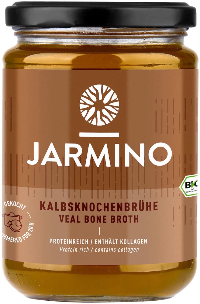 Oferte la Supa bio din oase de vitel, 350ml Jarmino