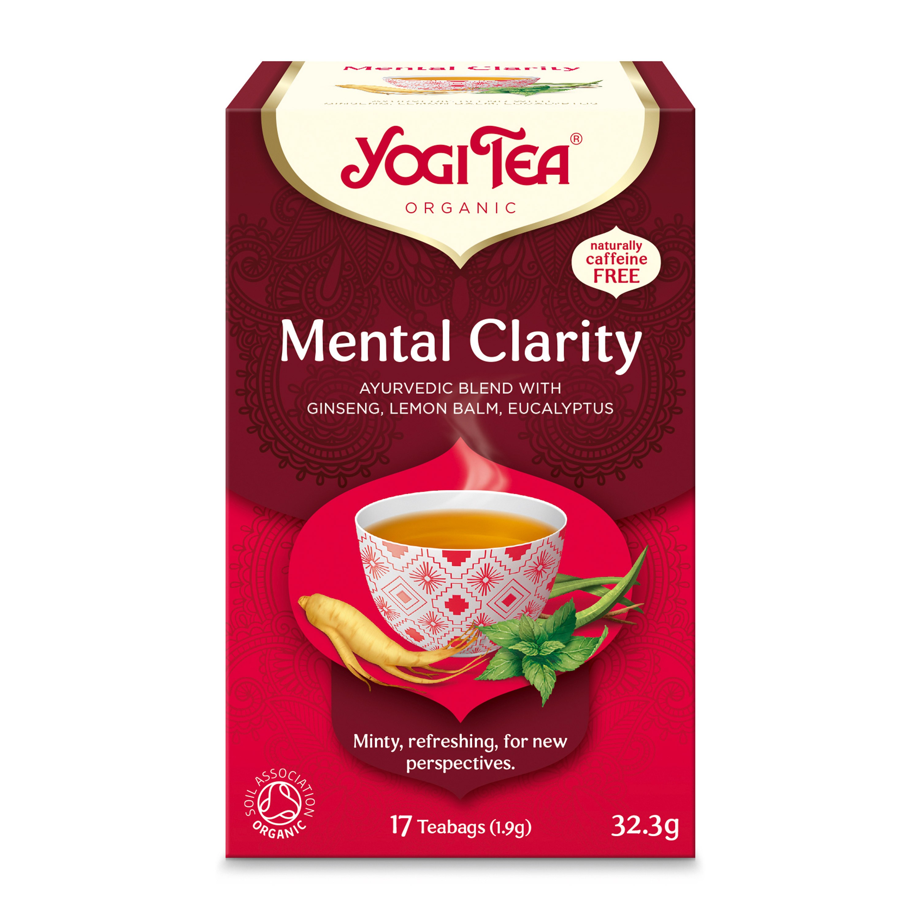 Oferte la Ceai bio Mental Clarity 17 pliculete a 1,9g, 32,3g Yogi Tea