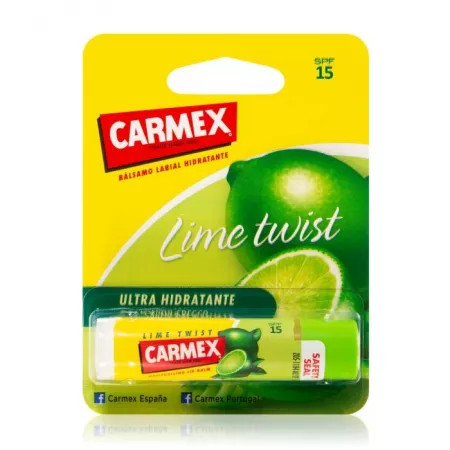 Oferte la Balsam stick pentru buze cu SPF 15 si aroma de lime 4.25 g Carmex