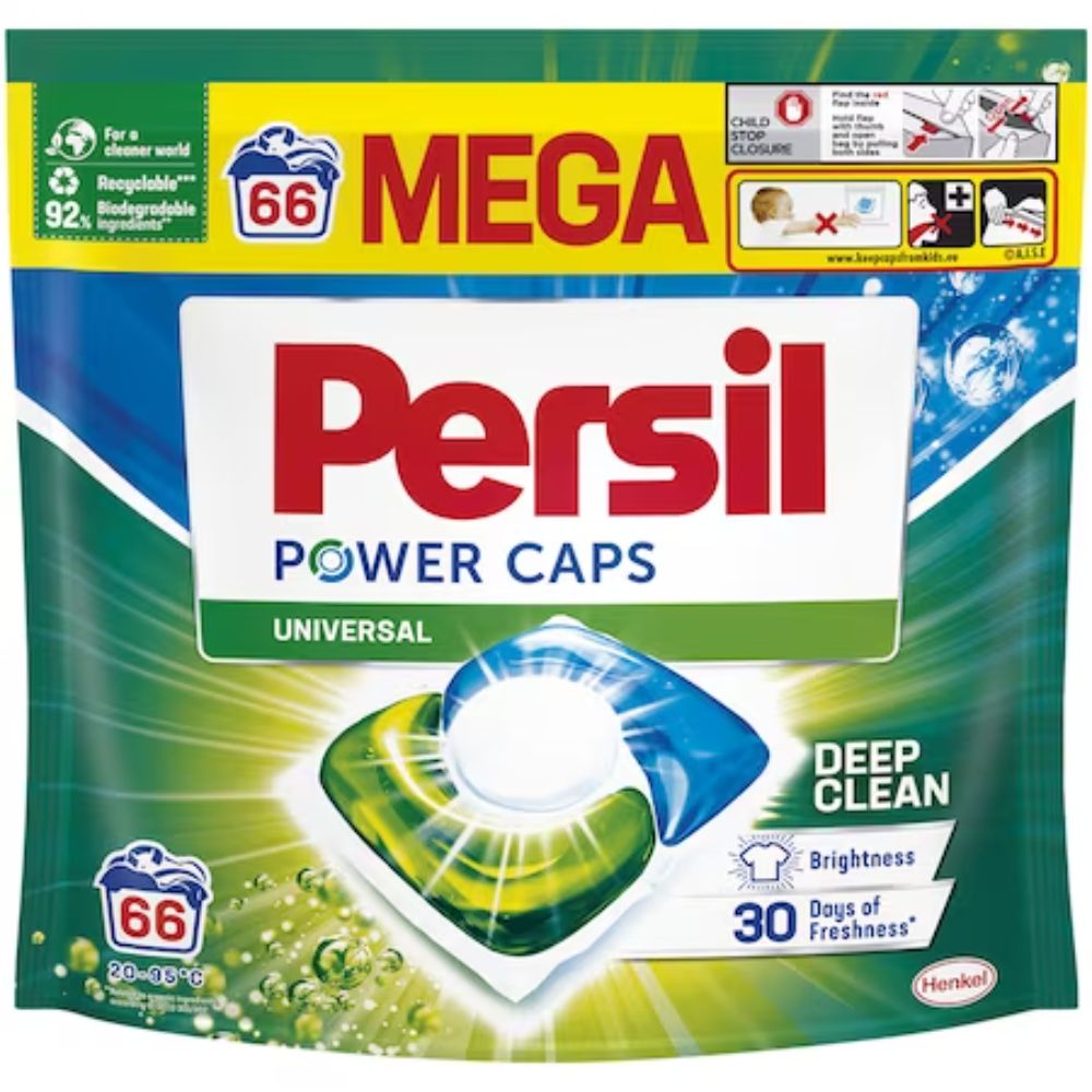 Oferte la Detergent rufe Persil Power Caps Universal, rufe colorate, 66 capsule