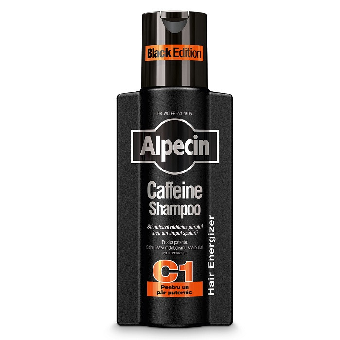 Oferte la Sampon Alpecin Caffeine C1 Black Edition pentru reducerea caderii parului, 250 ml