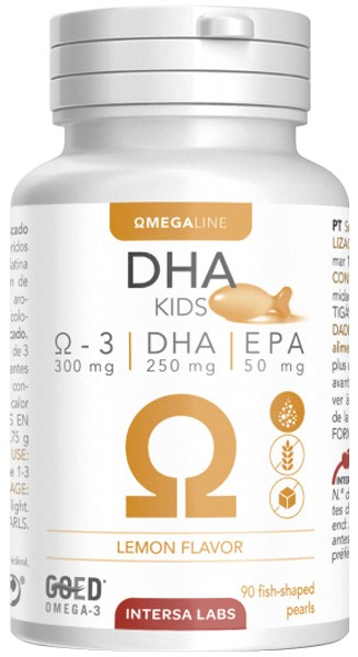 Oferte la DHA pentru copii, 90 capsule masticabile, 78,75g Intersa Labs