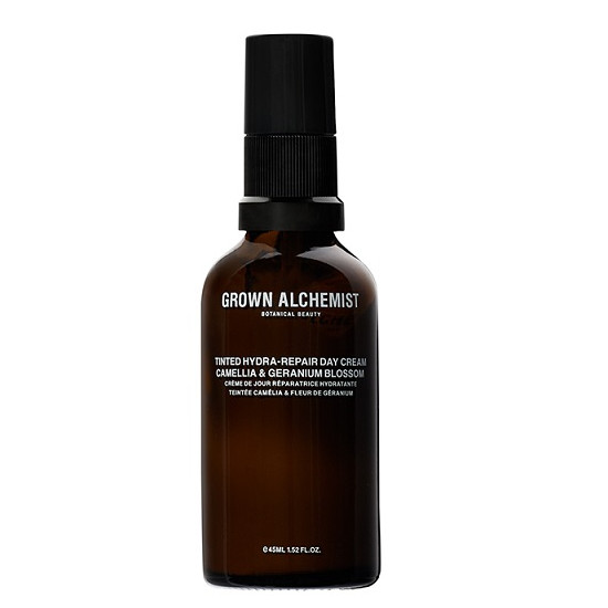 Oferte la Crema de zi Grown Alchemist Tinted Hydra-Repair Camellia, Geranium Blossom, 45 ml