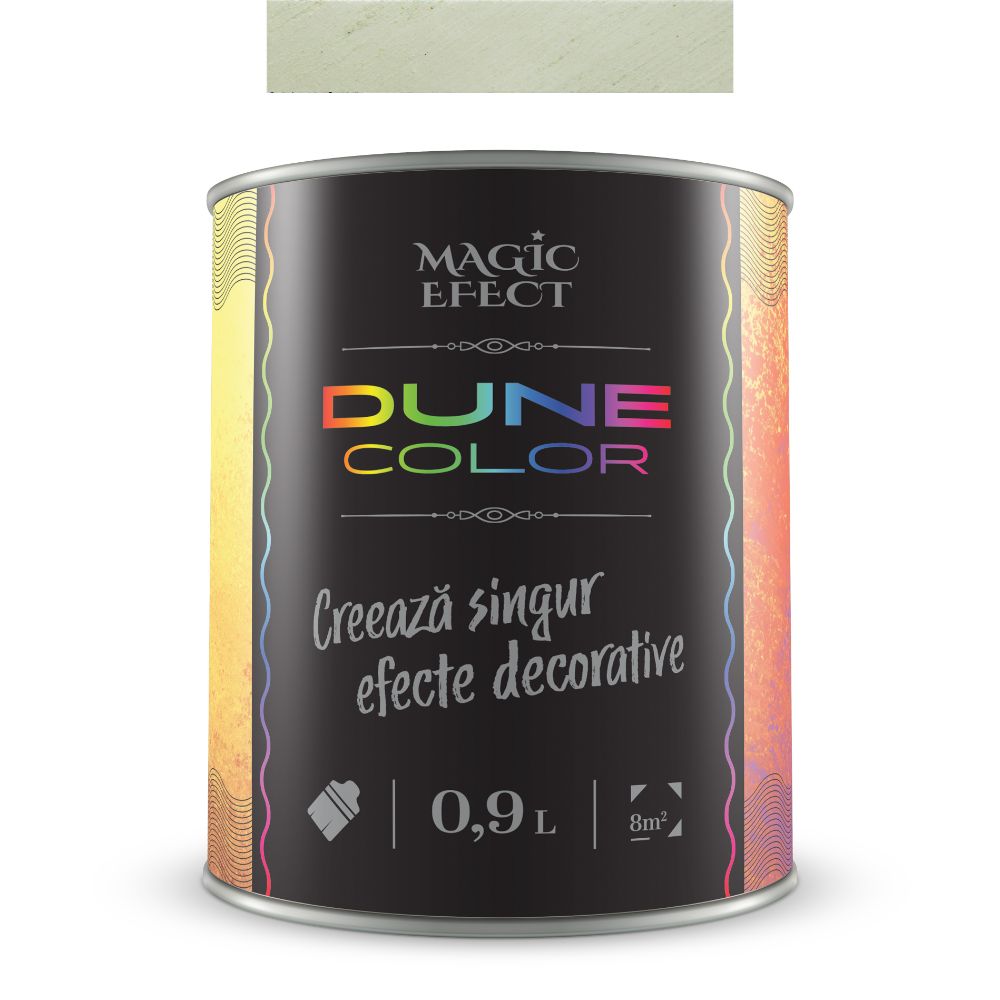 Oferte la Vopsea decorativa cu efect de dune de nisip, Magic Efect Dune Olive Garden, pe baza de apa, 0.9 l