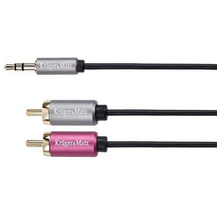 Oferte la Accesorii Audio Hi-Fi CABLU 3.5-2RCA 3.0M KRUGER&MATZ