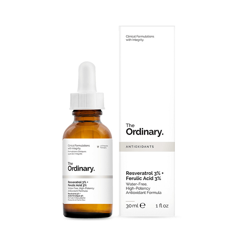 Oferte la The Ordinary Resveratrol 3% + Acid Ferulic 3% (Concentratie: Serum, Gramaj: 30 ml)