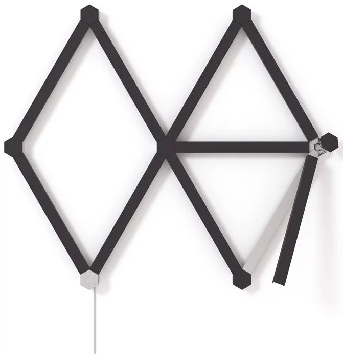 Oferte la Kit Nanoleaf Lines Skin, Matte Black, 9 Bucati
