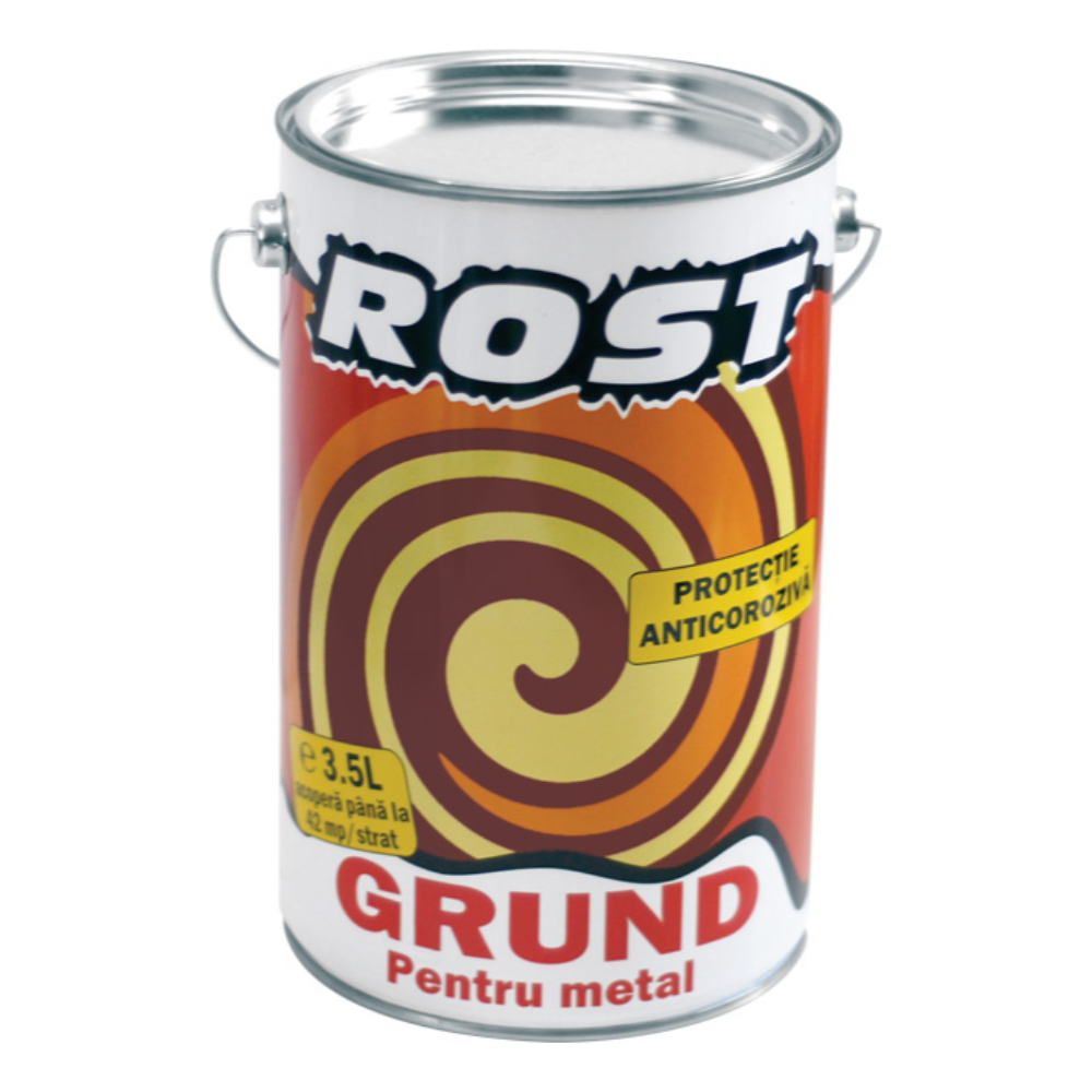 Oferte la Grund pentru metal, Rost, gri, 9 l