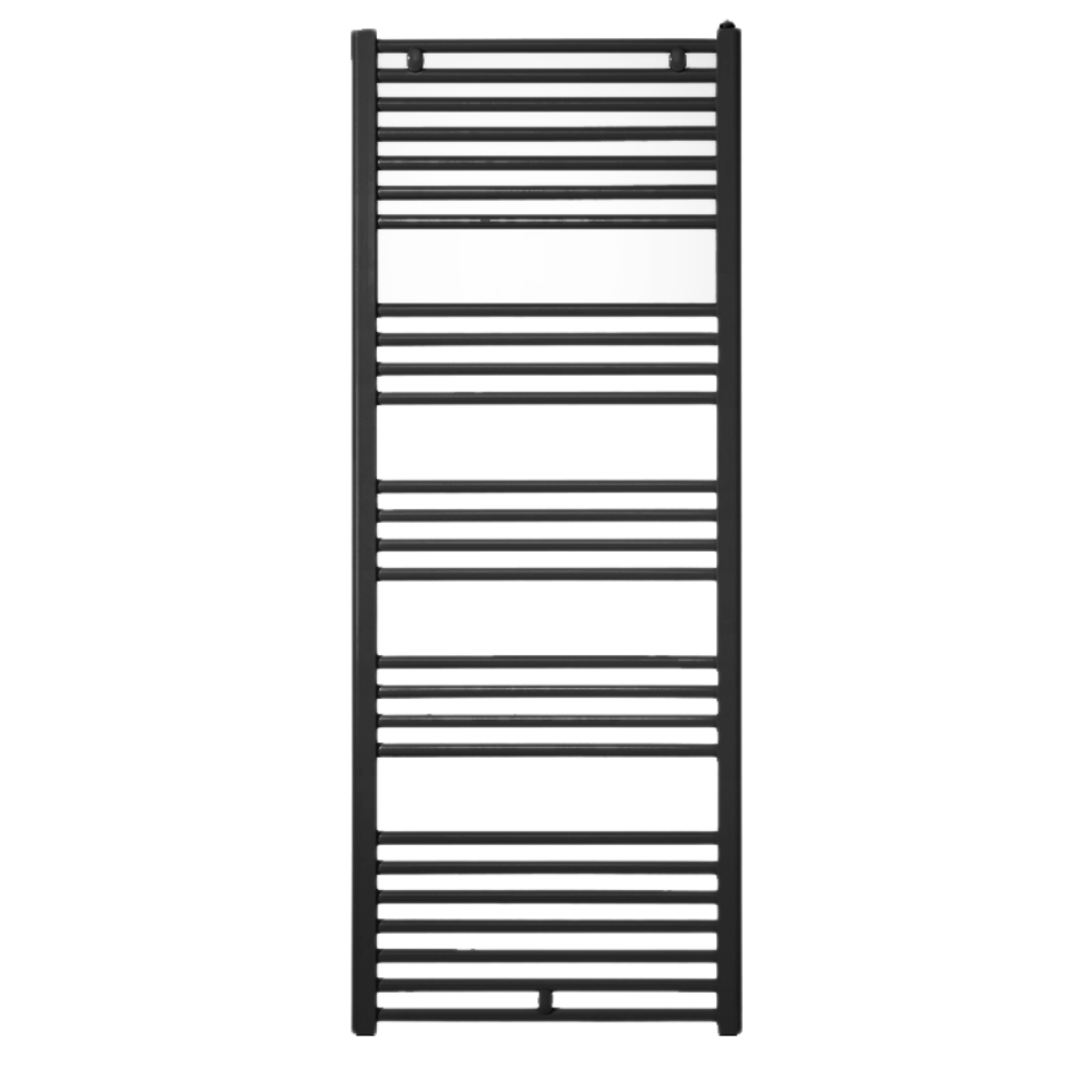 Oferte la Calorifer baie Purmo Banga, portprosop, negru, otel, 600 x 862 mm, accesorii incluse