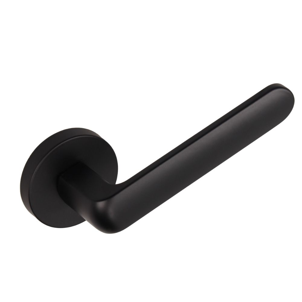 Oferte la Maner usa Gamet, rotund, aluminiu si zamac, negru, 125 x 38 mm