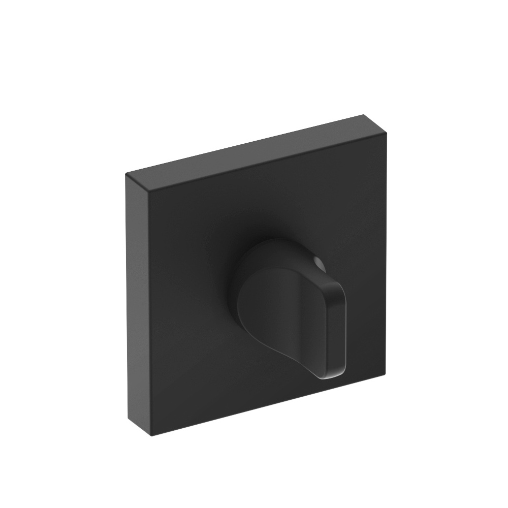 Oferte la Rozeta pentru WC Gamet, patrata, zamac, negru, 52 x 52 mm