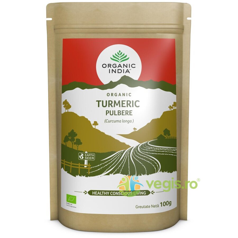 Oferte la Turmeric Pulbere Fara Gluten Ecologica/Bio 100g