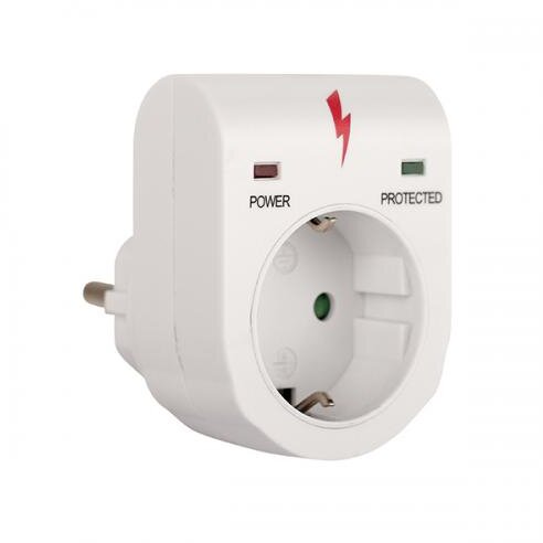 Oferte la Adaptor Protectie Supratensiune 16A/250V 4.5KA Alb