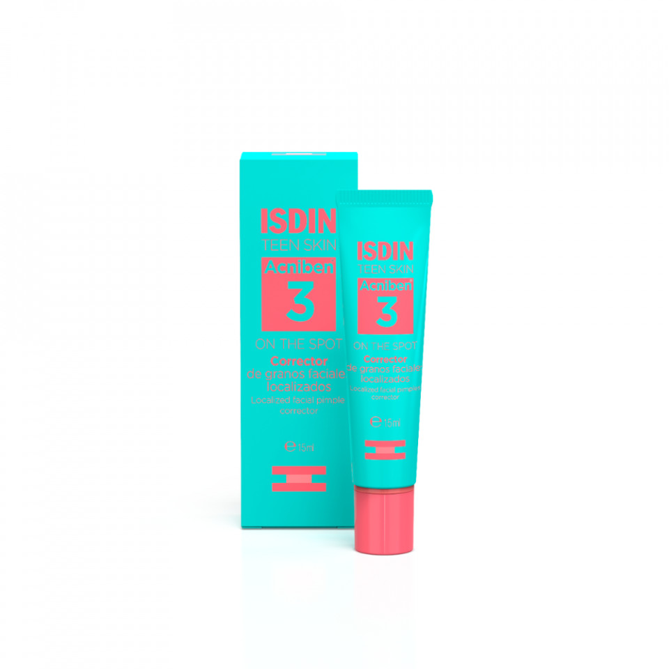 Oferte la Gel corector facial local Isdin Acniben, 15 ml