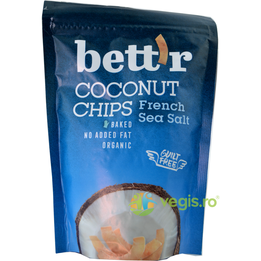 Oferte la Chips-uri de Cocos cu Sare de Mare Ecologici/Bio 70g