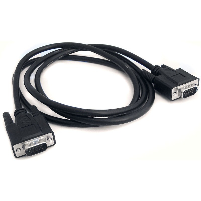 Oferte la Equip VGA HD15m/HD15m ferrite core 3m cable black 118811