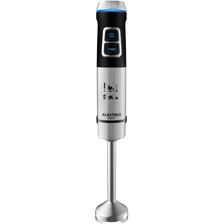Oferte la Blender-Robot De Bucatarie MR850A 850W Maner Ergonomic Negru/Argintiu