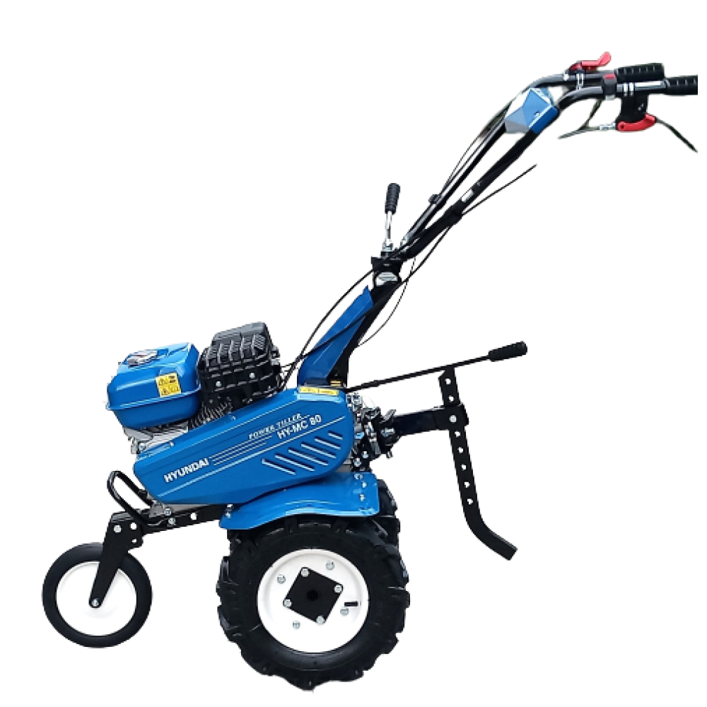 Oferte la Motocultor pe benzina Hyundai HY-MC 80, 7 CP, transmisie pe curea, latime de lucru 80 cm