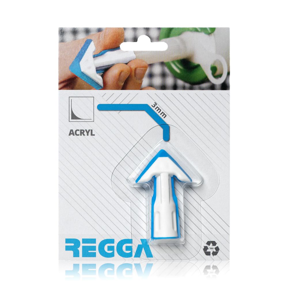 Oferte la Aplicator sigilant acrilic Regga, albastru, forma plata, 3 mm