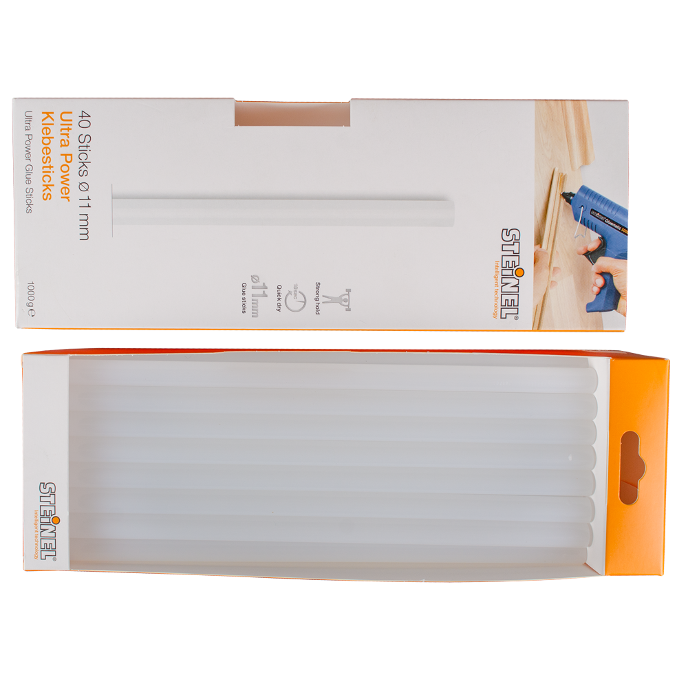 Oferte la Batoane silicon Steinel Ultra Power pentru pistol de lipit, semi-transparent,11 x 250 mm, set 40 buc