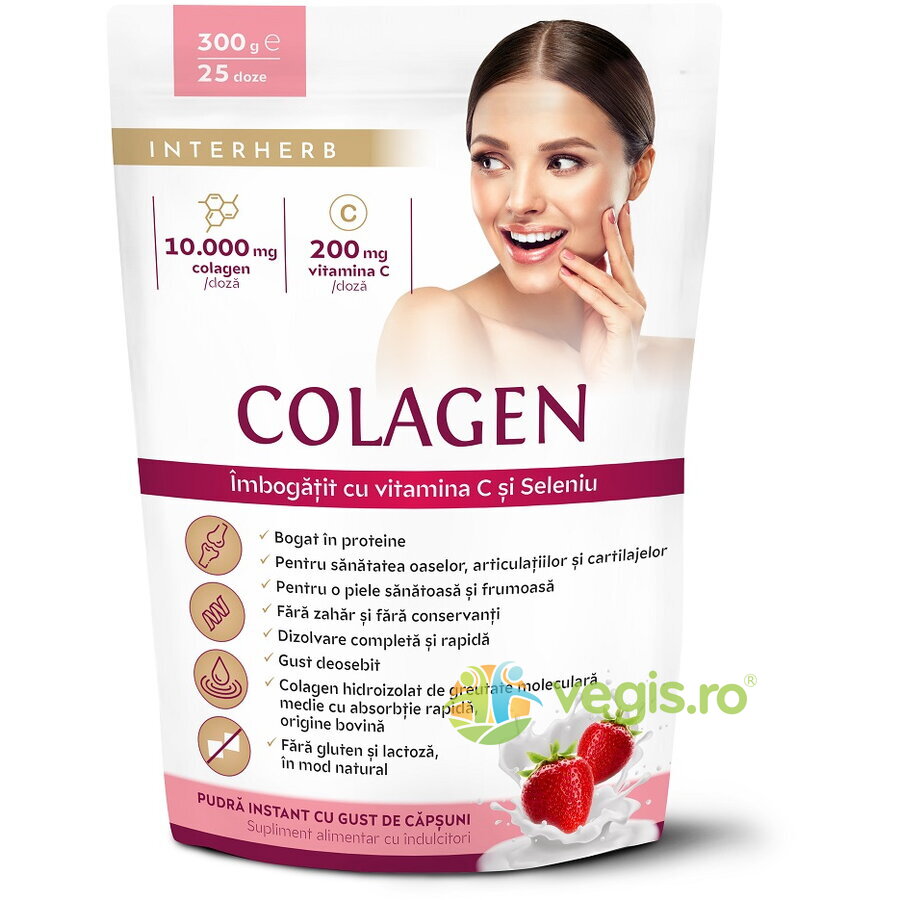 Oferte la Colagen Pulbere cu Aroma de Capsuni 300g