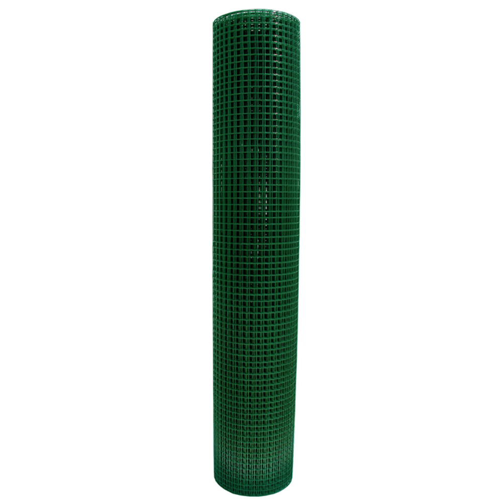 Oferte la Plasa gard ornamental fir zincat plastifiat Voliplast, verde, 1.2 mm, 0.5 x 10 m