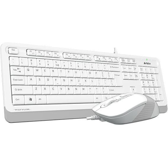 Oferte la Kit tastatura si mouse USB Standard Alb