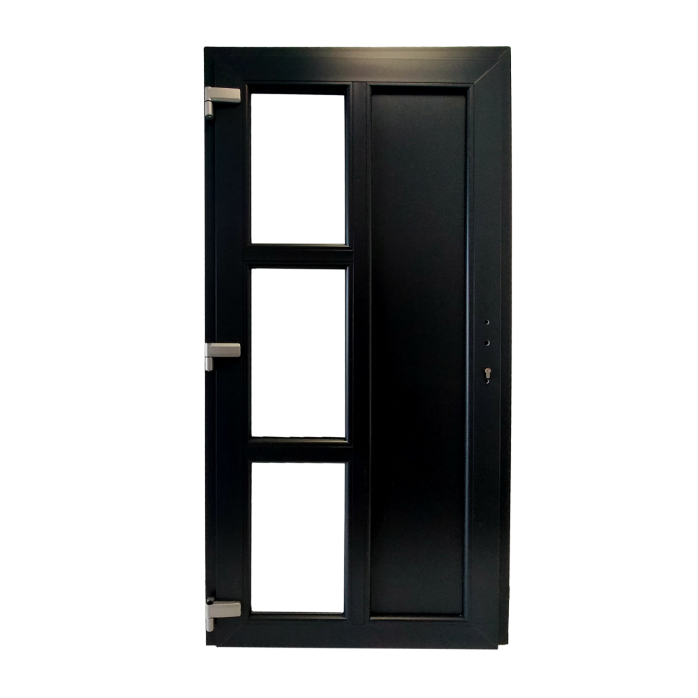 Oferte la Usa PVC pentru intrare, gri antracit, 96 x 205 cm, stanga