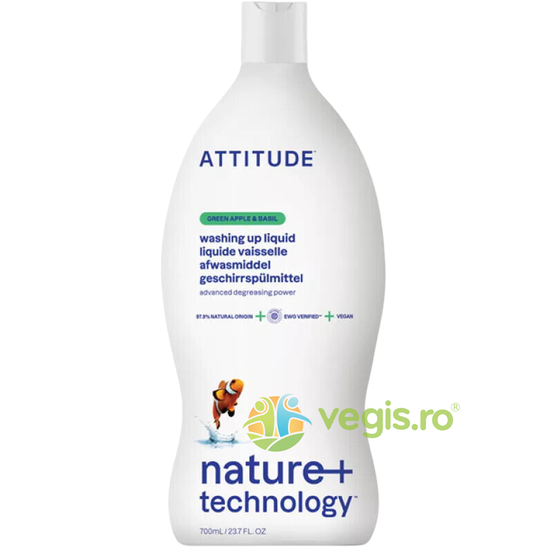 Oferte la Lichid de Spalat Vase cu Mar Verde si Busuioc 700ml