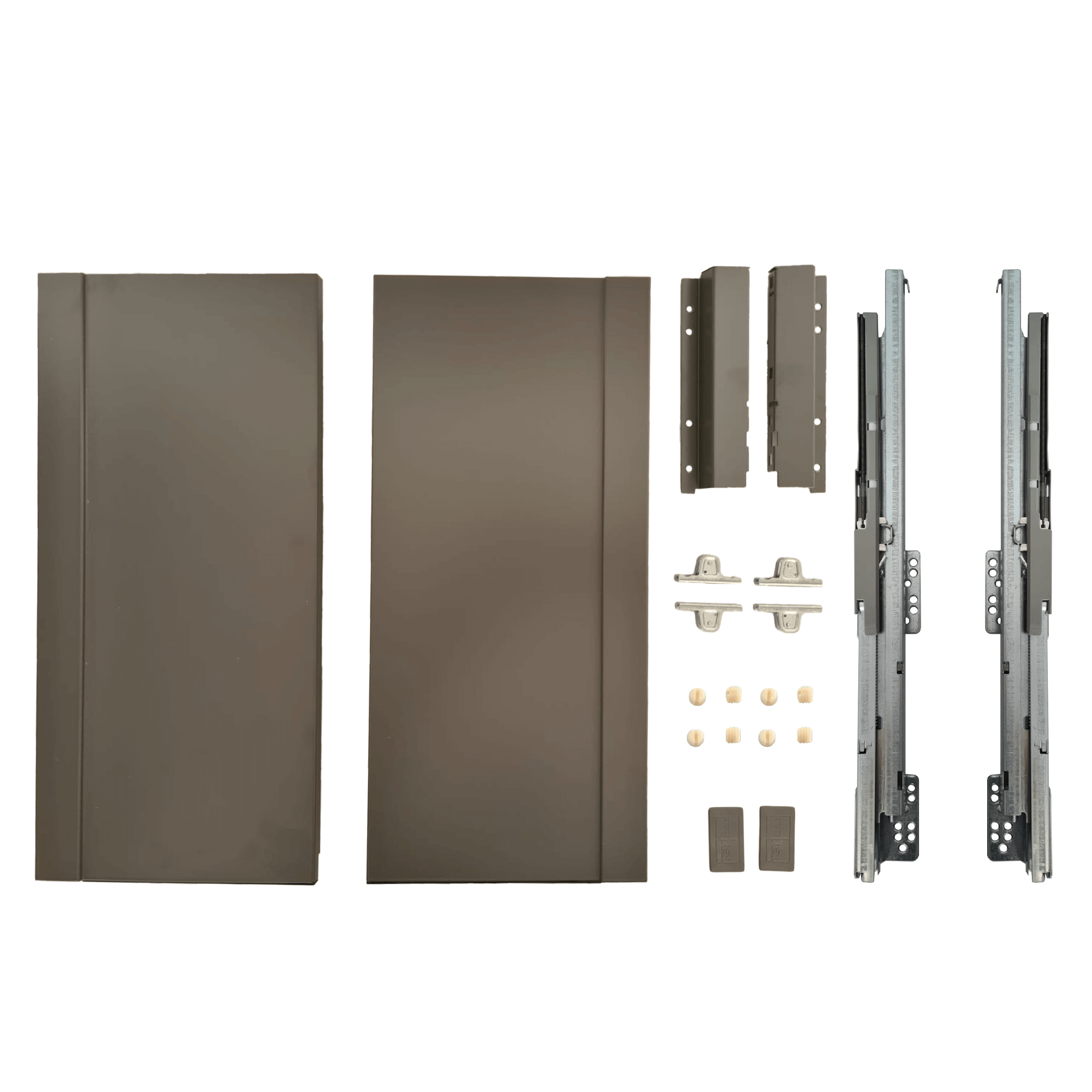 Oferte la Set sertar FGV TEN2, metal, antracit, 45 kg, H 186 mm, 450 mm 