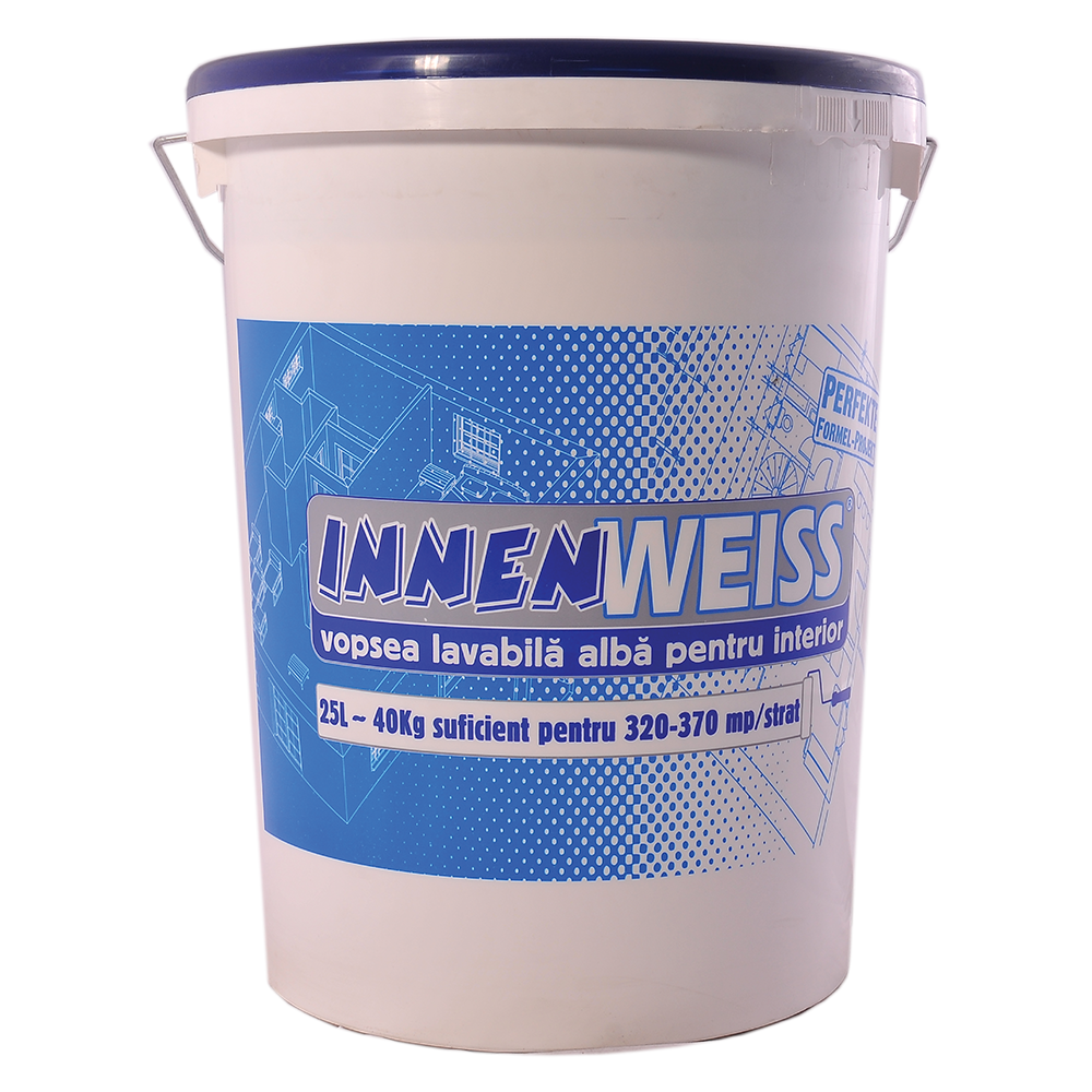 Oferte la Vopsea lavabila interior Innenweiss, alb, 25 l