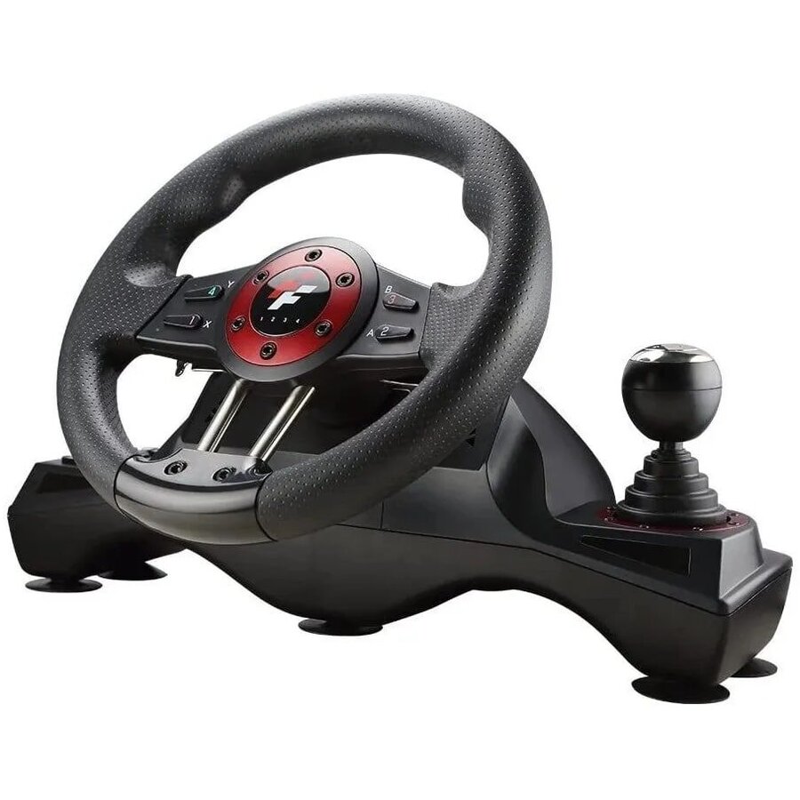 Oferte la Volan Gaming Force Wheel Negru/Rosu