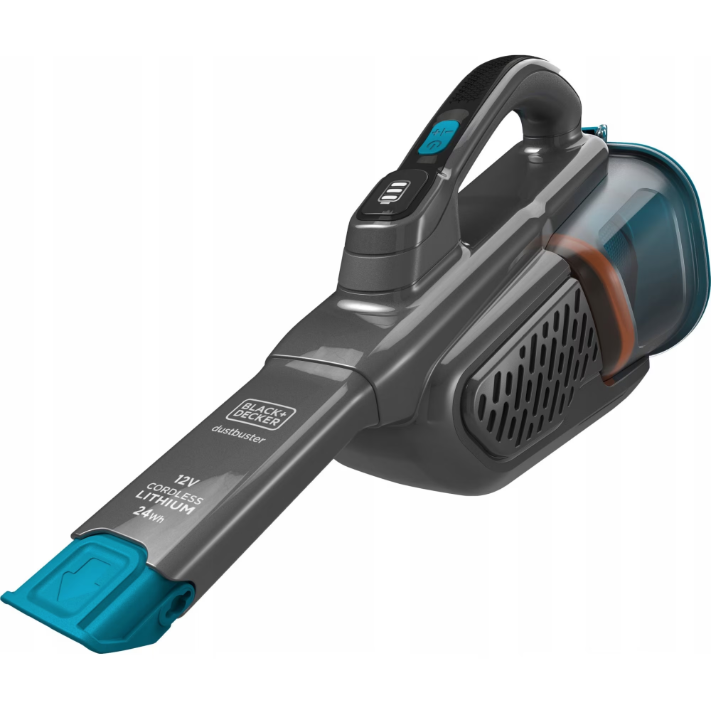 Oferte la Aspirator Mana Fara Fir Portabil Include Acumulator 12V / 2.0 Ah Gri/Albastru