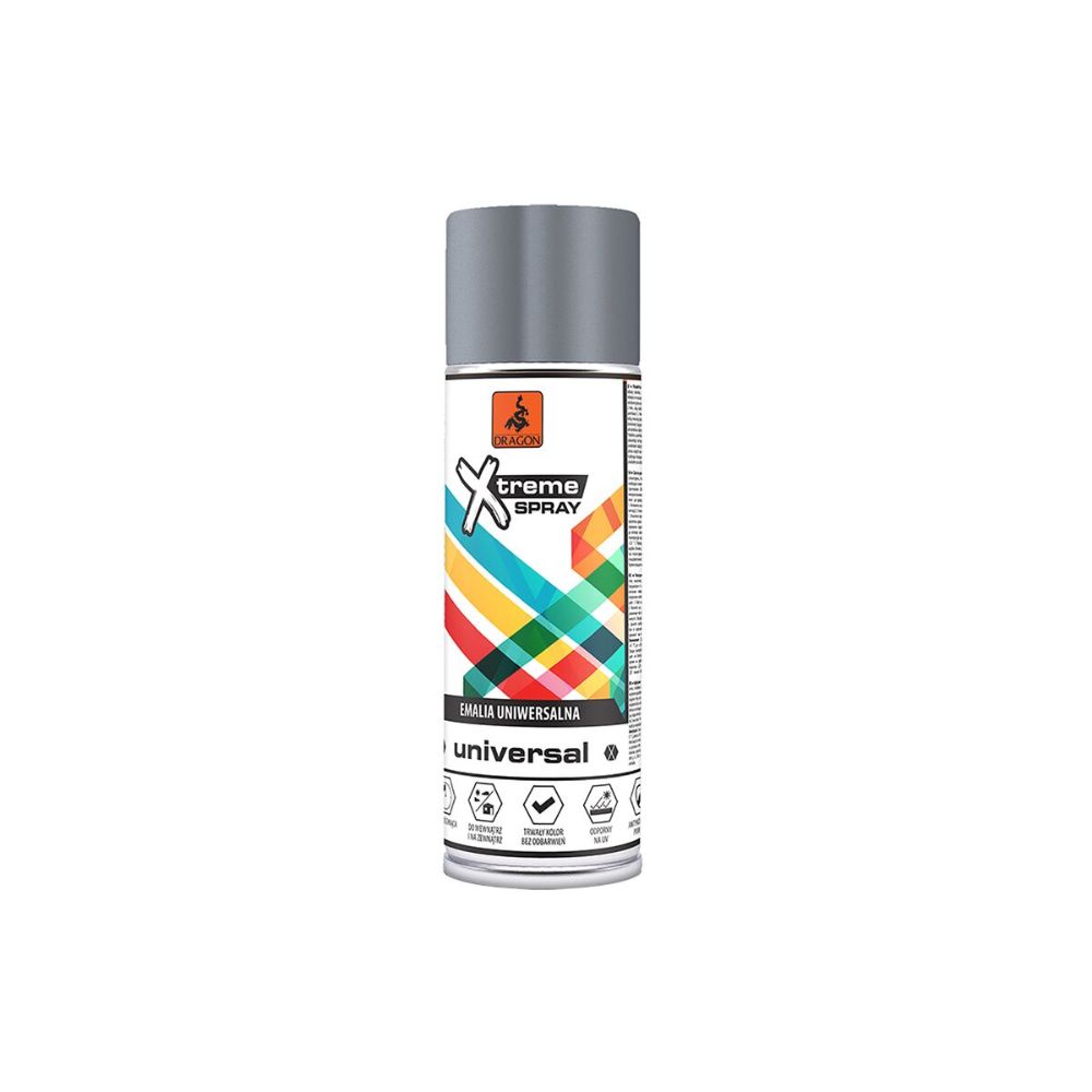 Oferte la Vopsea spray universala Dragon Xtreme, gri RAL 7016, lucios, interior/exterior, 400 ml