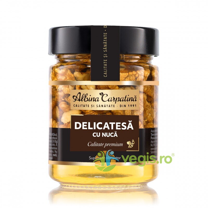 Oferte la Delicatesa Miere de Salcam cu Nuca 350g