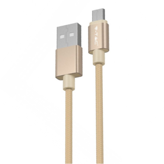 Oferte la Cablu de date 8490 Platinum Edition microUSB 1m Auriu