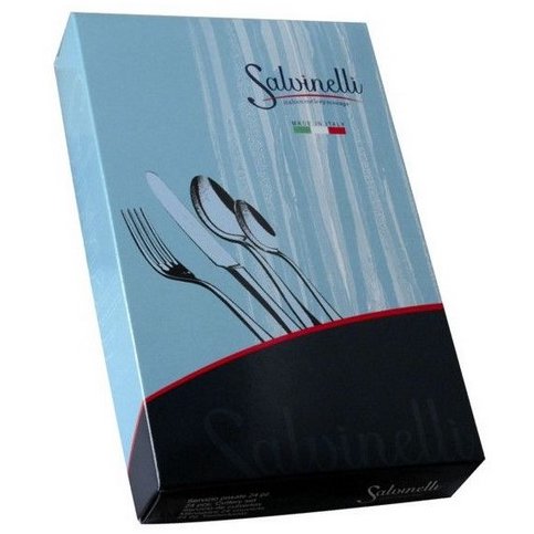 Oferte la Set Tacamuri Cinzia 24 piese inox 2 mm