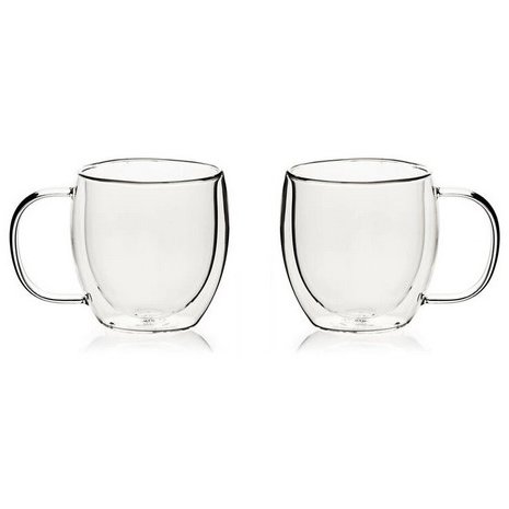 Oferte la Set 2 cani thermo MY CUP pentru ceai lapte sau orice bautura rece sau calda 480ml