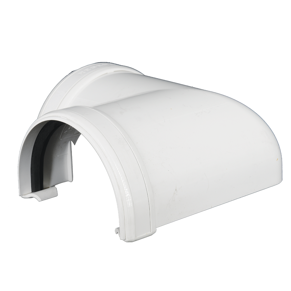Oferte la Coltar pentru jgheab, PVC, Regenau, 125 mm, alb