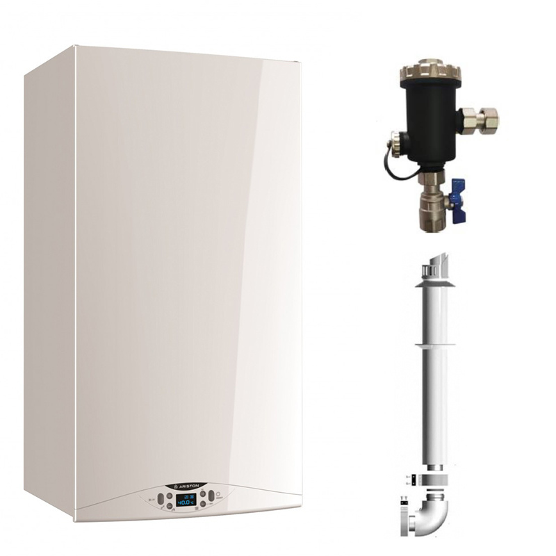 Oferte la Centrala Ariston HS Premium 24 kw centrala pe gaz in condensatie si Filtru antimagnetita G0201