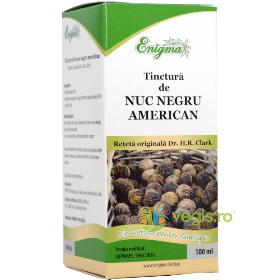 Oferte la Tinctura de Nuc Negru American 100ml Enigma