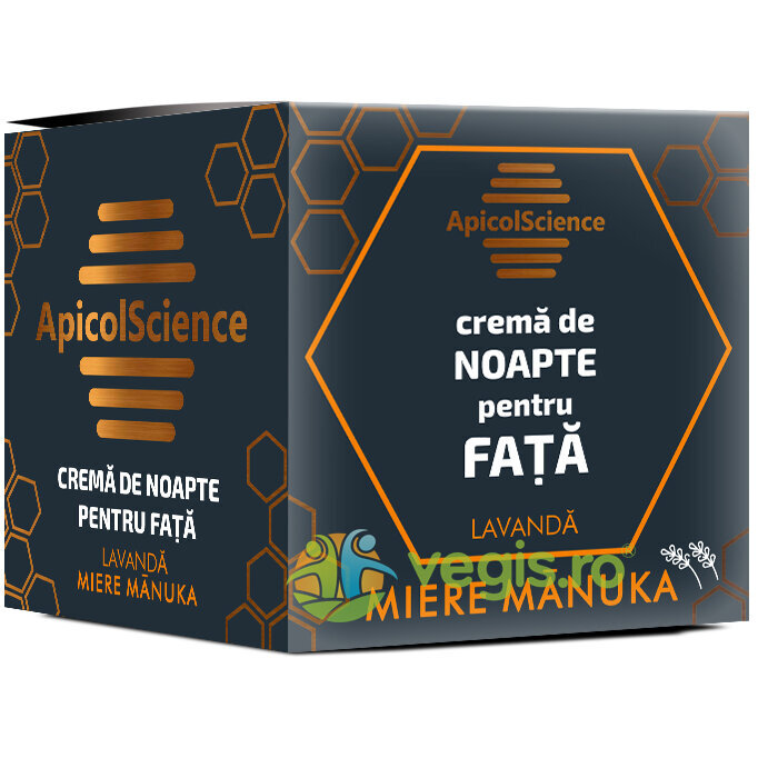 Oferte la Crema de Noapte pentru Fata cu Miere de Manuka si Lavanda 50ml