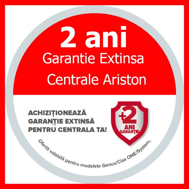 Oferte la 2 Ani extragarantie centrale termice Ariston gama ONE