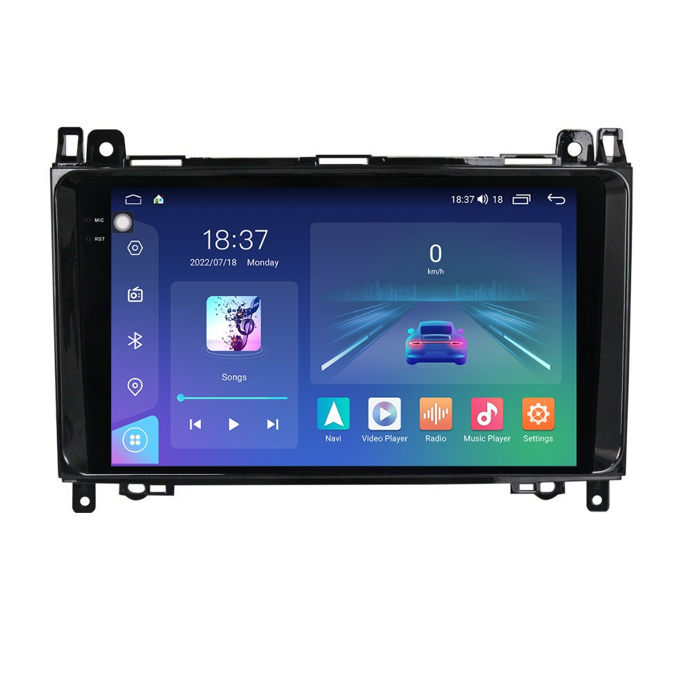 Oferte la Navigatie dedicata cu Android Mercedes Vito dupa 2006, 4GB RAM, Radio GPS Dual Zone, Display 2K QLED 9.5" Touchscreen, Internet Wi-Fi si slot SIM 4G, Bluetooth, MirrorLink, USB