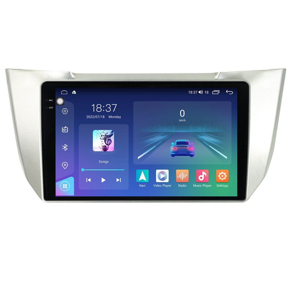 Oferte la Navigatie dedicata cu Android Lexus RX 2003 - 2009, 4GB RAM, Radio GPS Dual Zone, Display 2K QLED 9.5" Touchscreen, Internet Wi-Fi si slot SIM 4G, Bluetooth, MirrorLink, USB