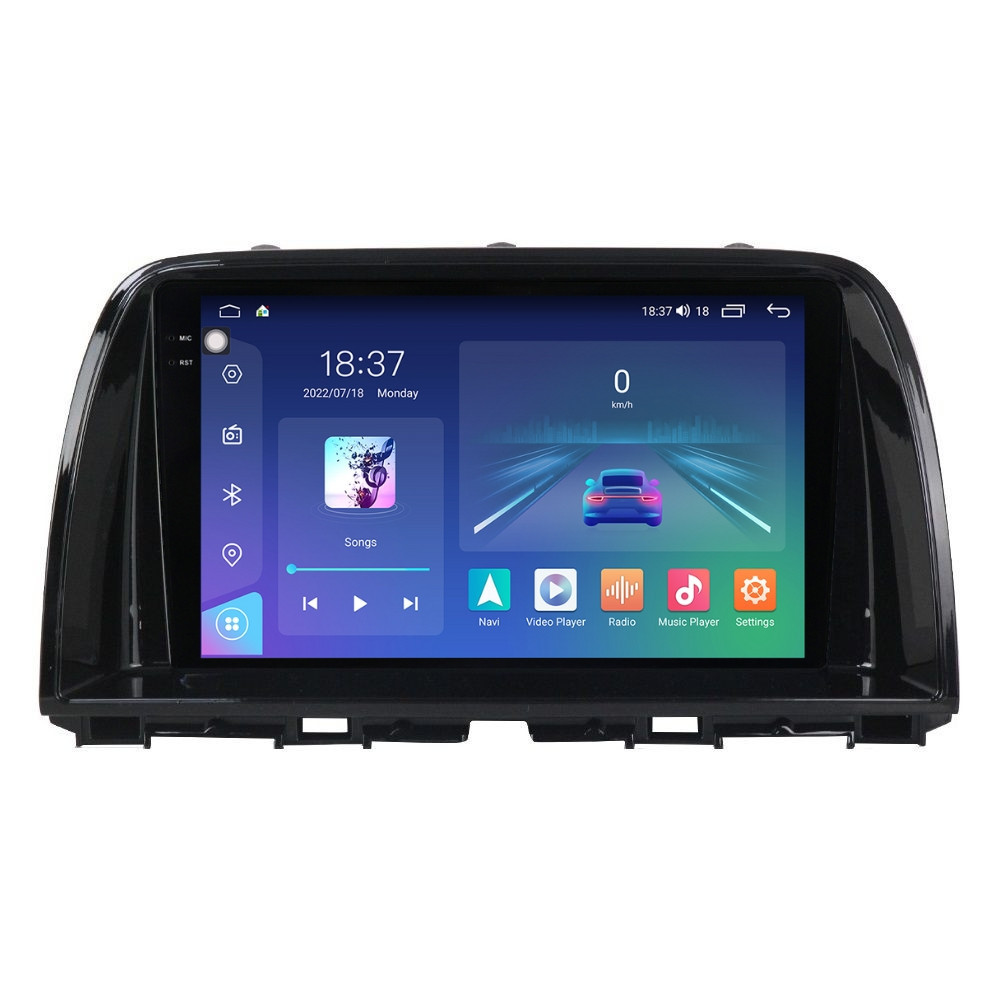 Oferte la Navigatie dedicata cu Android Mazda CX-5 2011 - 2017, 8GB RAM, Radio GPS Dual Zone, Display 2K QLED 9.5" Touchscreen, Internet Wi-Fi si slot SIM 4G, Bluetooth, MirrorLink, USB