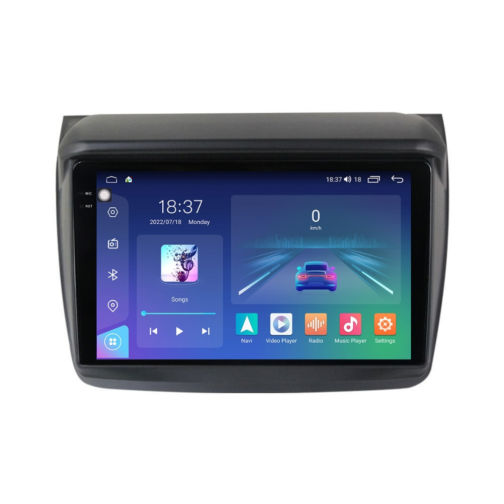 Oferte la Navigatie dedicata cu Android Mitsubishi L200 2005 - 2015, 8GB RAM, Radio GPS Dual Zone, Display 2K QLED 9.5" Touchscreen, Internet Wi-Fi si slot SIM 4G, Bluetooth, MirrorLink, USB