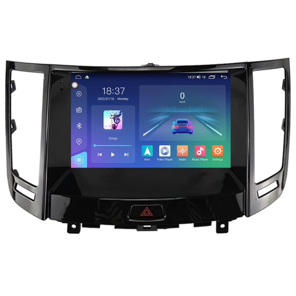 Oferte la Navigatie dedicata cu Android Infiniti FX35 2008 - 2012, 8GB RAM, Radio GPS Dual Zone, Display 2K QLED 9.5" Touchscreen, Internet Wi-Fi si slot SIM 4G, Bluetooth, MirrorLink, USB