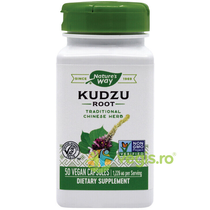 Oferte la Kudzu Root 610mg 50cps vegetale Secom,
