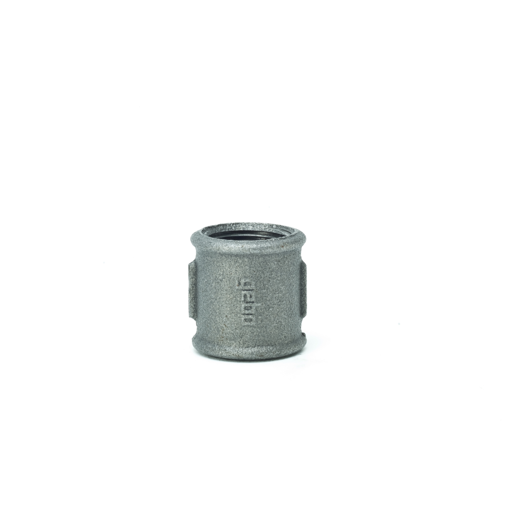 Oferte la Mufa egala Gebo, filet interior-interior, fonta neagra, 1 1/2